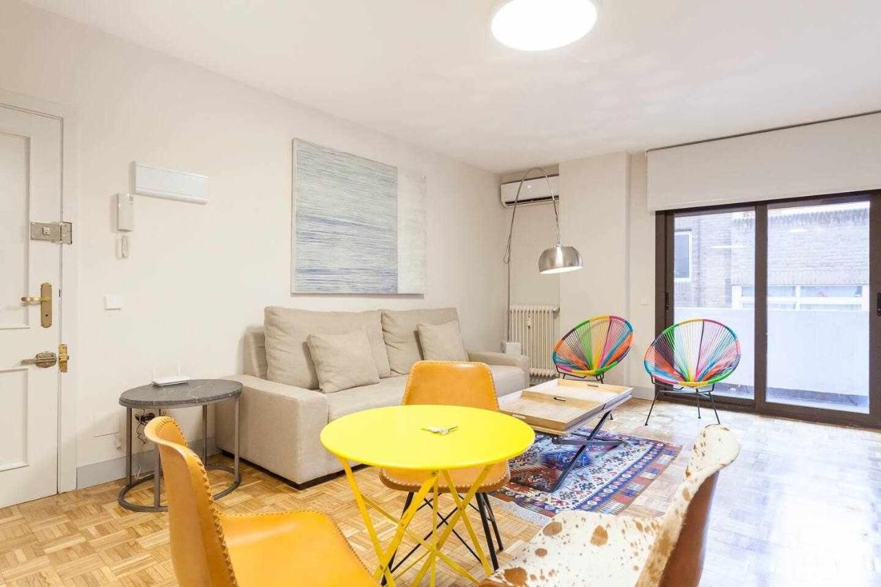 Apartamento lujo castellana chamartín Apartamento Madri Exterior foto